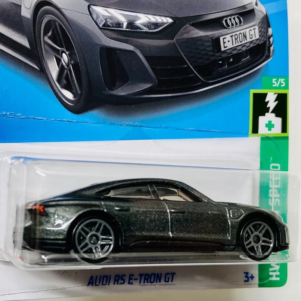 Hot Wheels Audi RS E-Tron GT 176/250 HW Green Speed 5/5 Gray‎ Metallic NIP 2022